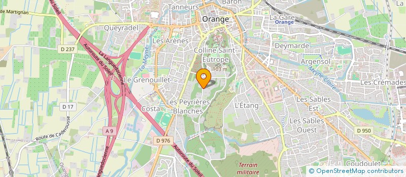 localisation de l'entreprise YAMAS  ORANGE