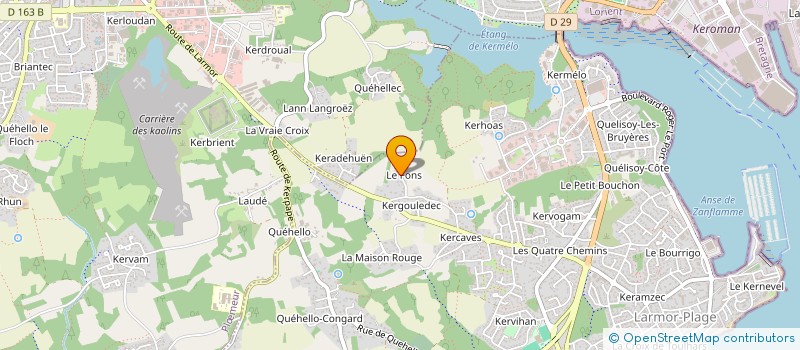 localisation de l'entreprise YAMASTE.R  LARMOR-PLAGE