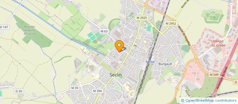 localisation de l'entreprise YAMAT  SECLIN