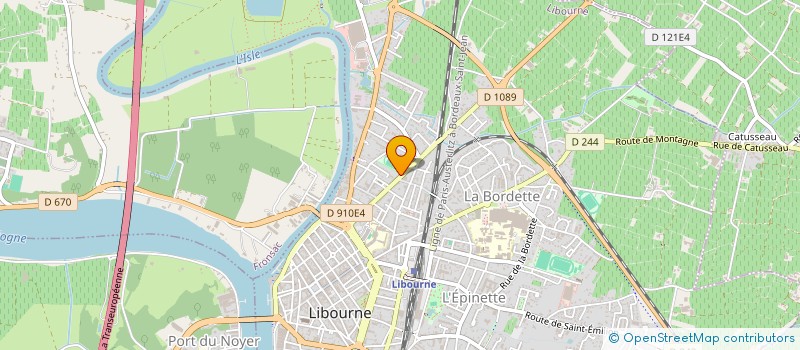 localisation de l'entreprise YAMATRANS  LIBOURNE