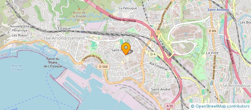 localisation de l'entreprise YAMAVA à MARSEILLE