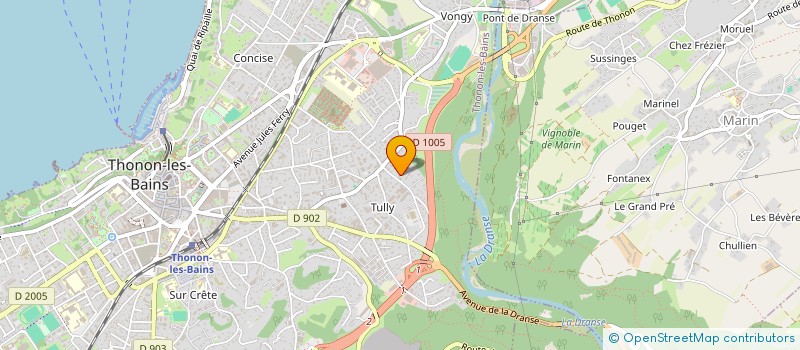 localisation de l'entreprise YAMB CAPITAL & CONSULTATION à THONON-LES-BAINS