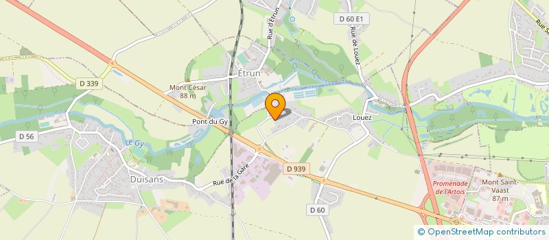 localisation de l'entreprise YAMBA  DUISANS