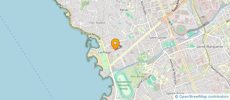 localisation de l'entreprise YAMEKI GROUP  MARSEILLE