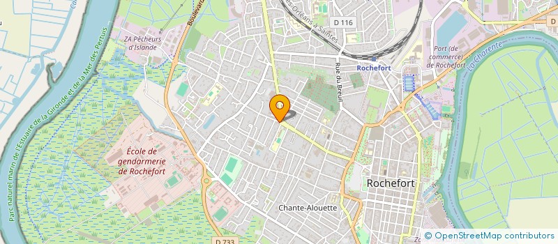 localisation de l'entreprise YAMELI  ROCHEFORT