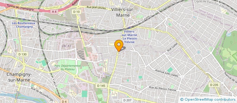 localisation de l'entreprise YAMG CONSULTING  VILLIERS-SUR-MARNE