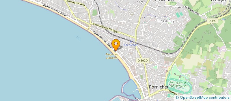 localisation de l'entreprise YAMI PRODUCTION à PORNICHET