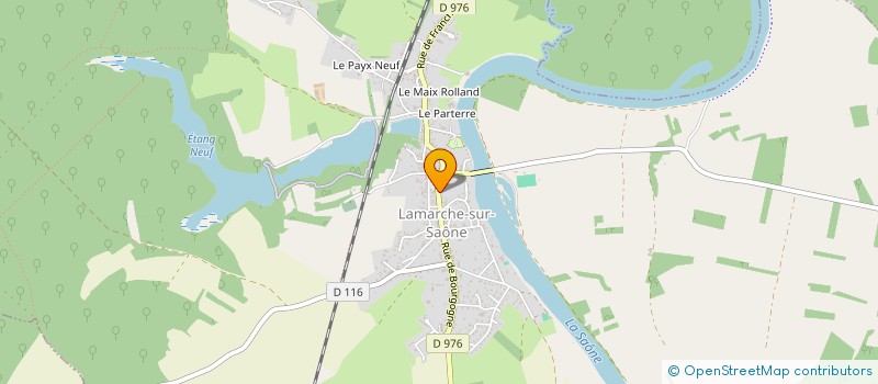 localisation de l'entreprise YAMIKA  LAMARCHE-SUR-SAONE