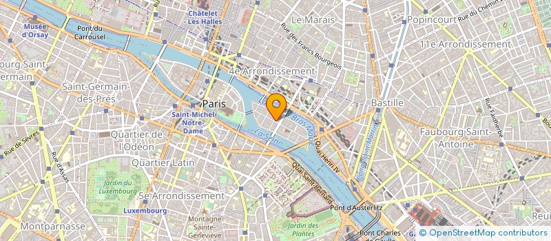 localisation de l'entreprise YAMINA à PARIS