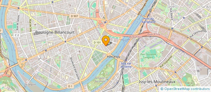 localisation de l'entreprise YAMINE à BOULOGNE-BILLANCOURT