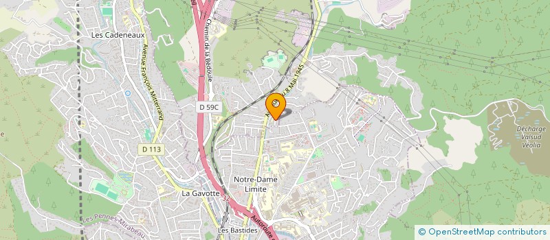 localisation de l'entreprise YAMINES  SEPTEMES-LES-VALLONS