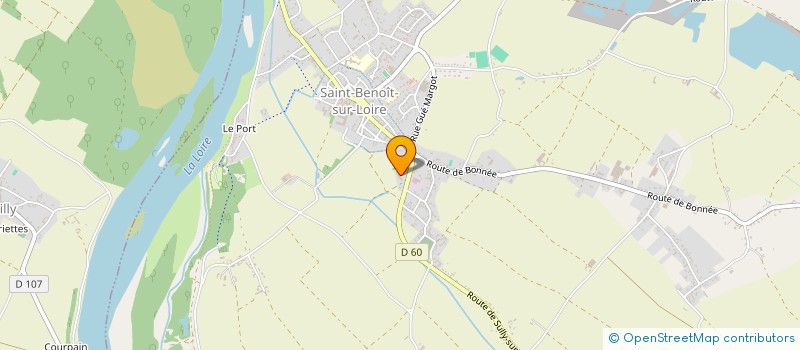 localisation de l'entreprise YAMINESS à SAINT-BENOIT-SUR-LOIRE