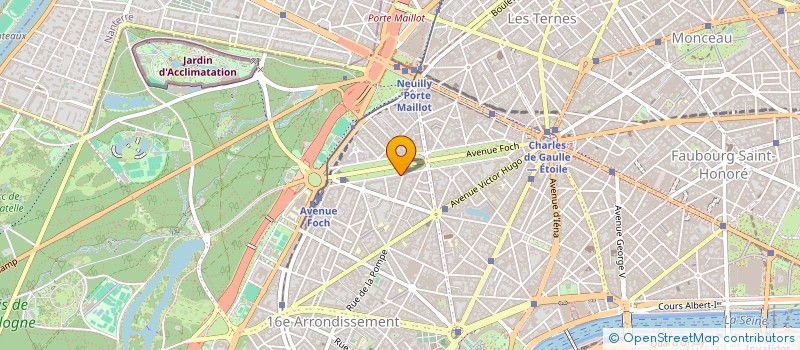 localisation de l'entreprise YAMINVEST  PARIS