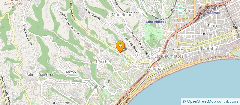 localisation de l'entreprise YAMM à NICE