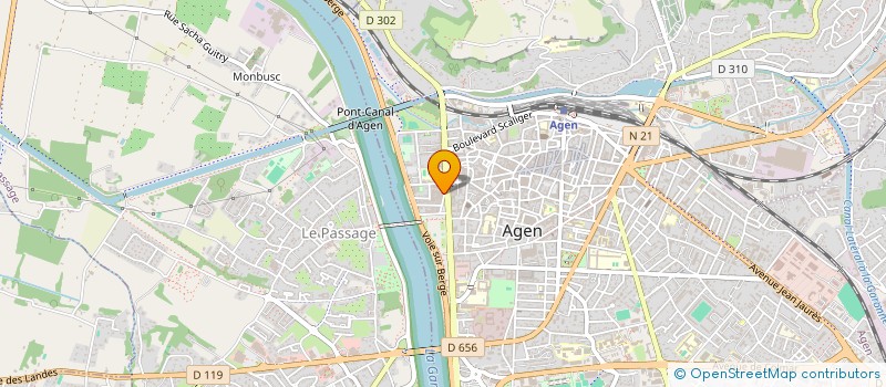 localisation de l'entreprise YAMMY YAMMY  AGEN