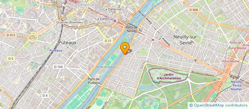 localisation de l'entreprise YAMNA CONSEIL à NEUILLY-SUR-SEINE