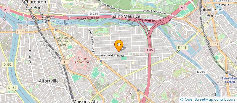 localisation de l'entreprise YAMNALI  MAISONS-ALFORT