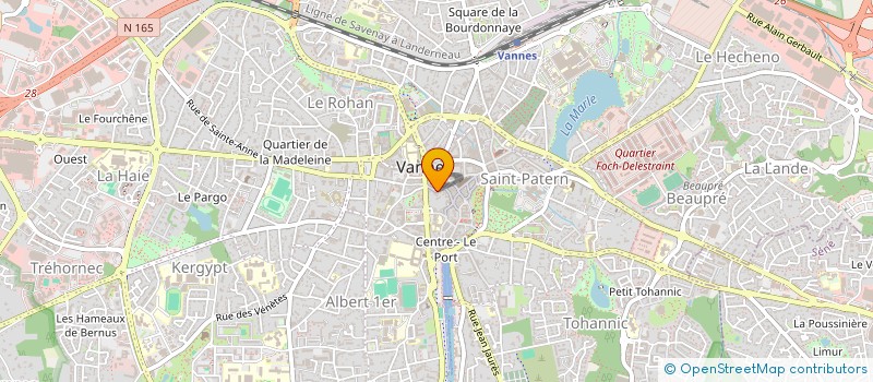 localisation de l'entreprise YAMOTOM à VANNES
