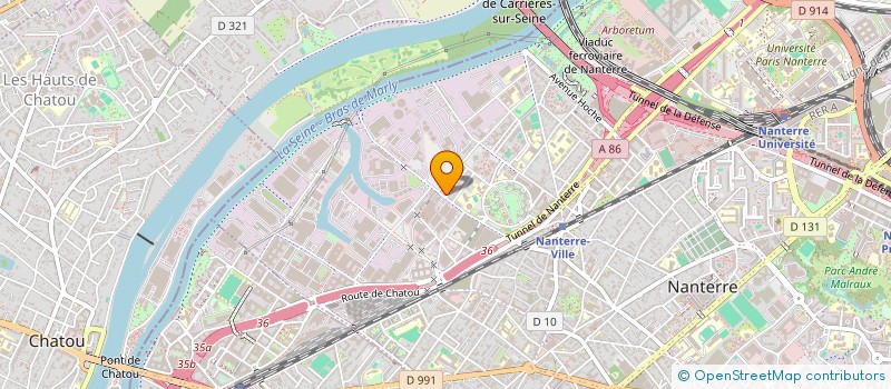 localisation de l'entreprise YAMOU  NANTERRE