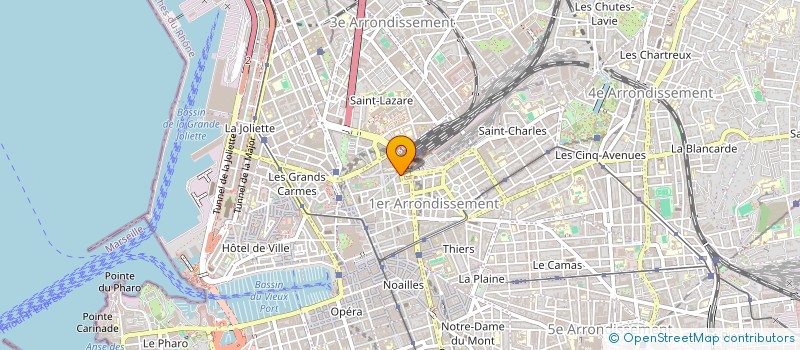 localisation de l'entreprise YAMS à MARSEILLE