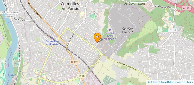 localisation de l'entreprise YAMS FLUFFY  CORMEILLES-EN-PARISIS