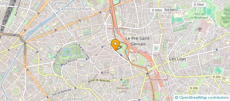 localisation de l'entreprise YAN'AUTO à PARIS
