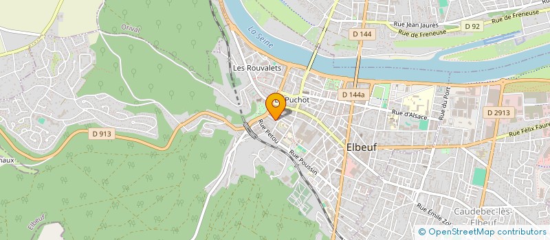 localisation de l'entreprise YAN CONSULTING à ELBEUF