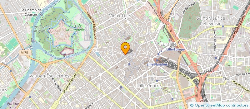 localisation de l'entreprise YAN'S à LILLE
