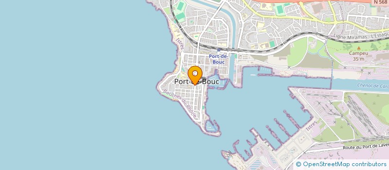 localisation de l'entreprise YAN TRAVAUX SOUS MARINS à PORT-DE-BOUC