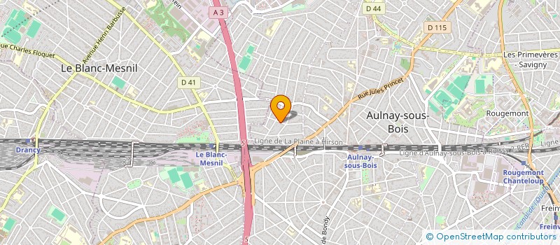 localisation de l'entreprise YAN YANA (COTE A COTE) à AULNAY-SOUS-BOIS