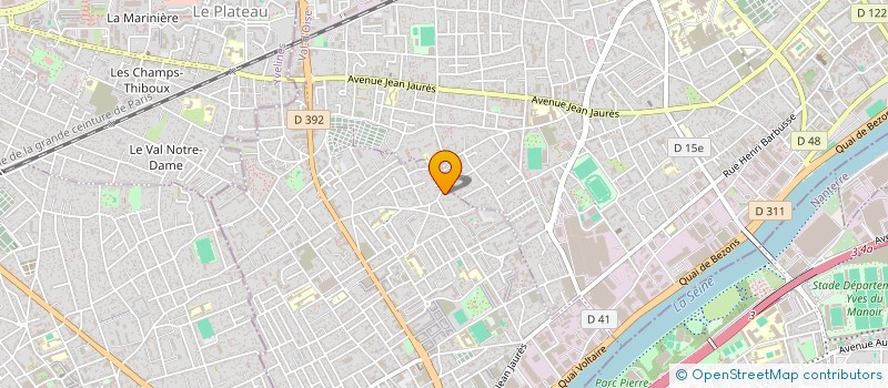 localisation de l'entreprise YANA AND CO à BEZONS