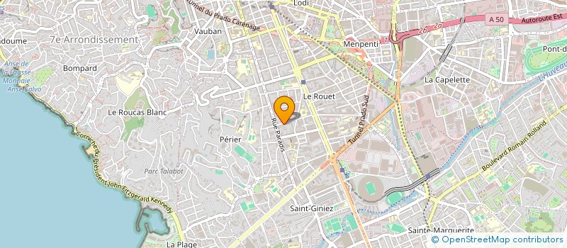 localisation de l'entreprise YANA PRESTATIONS  MARSEILLE