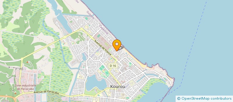 localisation de l'entreprise YANA PRESTIGE SERVICES  KOUROU