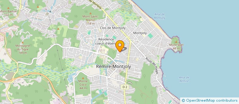 localisation de l'entreprise YANA SECURITE à REMIRE-MONTJOLY