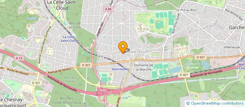 localisation de l'entreprise YANADA 2 à VAUCRESSON