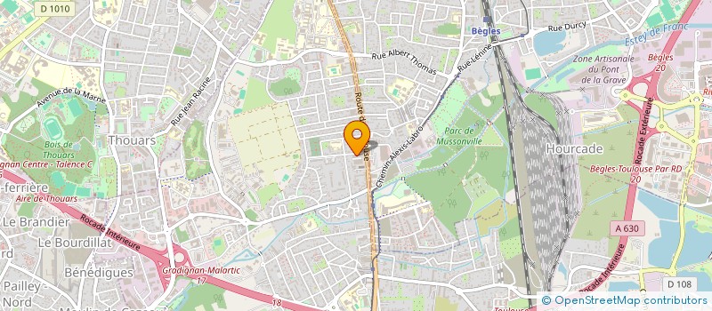 localisation de l'entreprise YANAG  VILLENAVE-D'ORNON