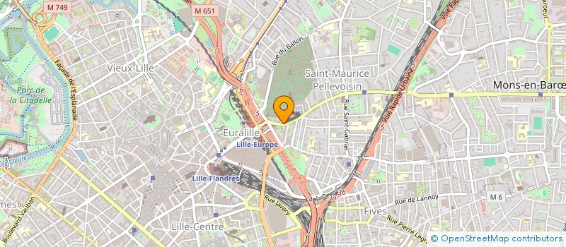 localisation de l'entreprise YANAHOLD à LILLE