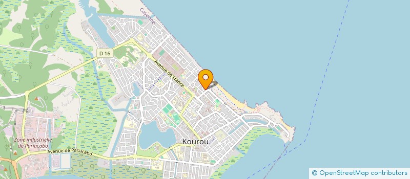 localisation de l'entreprise YANALYA à KOUROU