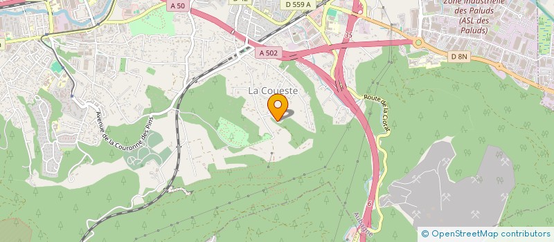 localisation de l'entreprise YANAMAR  AUBAGNE