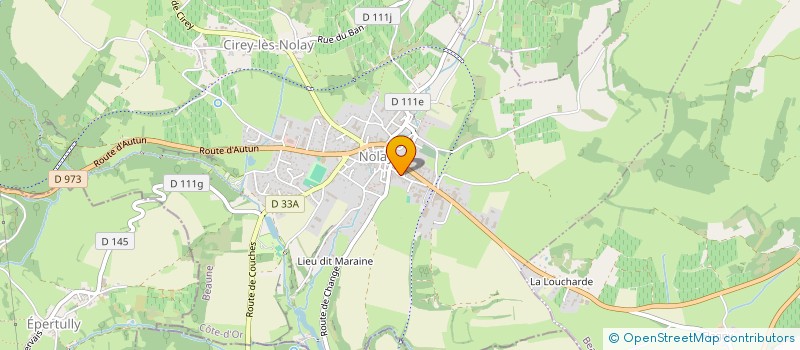 localisation de l'entreprise YANAMEM  NOLAY