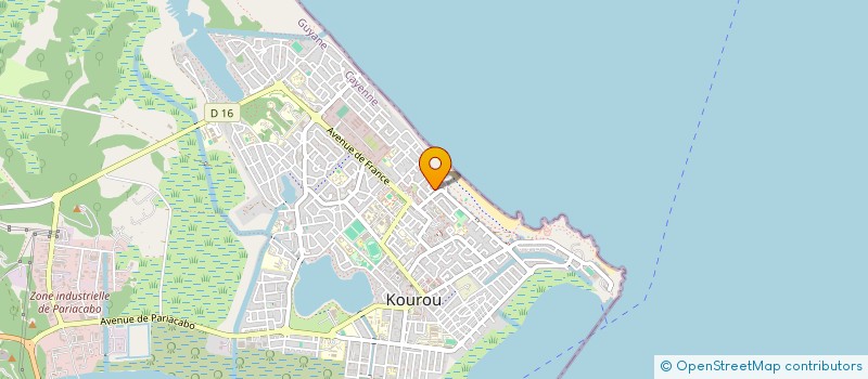 localisation de l'entreprise YANAMY à KOUROU