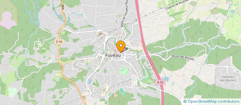 localisation de l'entreprise YANAS  FUVEAU