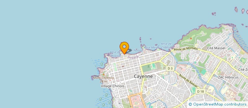 localisation de l'entreprise YANATRANSPORT  CAYENNE