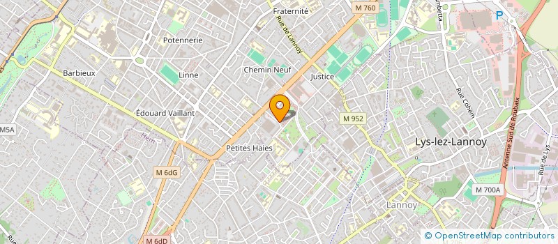 localisation de l'entreprise YANCCI PUBLISHING  ROUBAIX