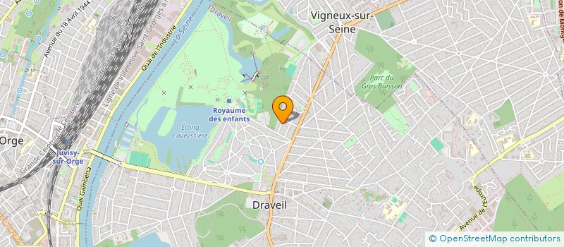 localisation de l'entreprise YANCOM à DRAVEIL