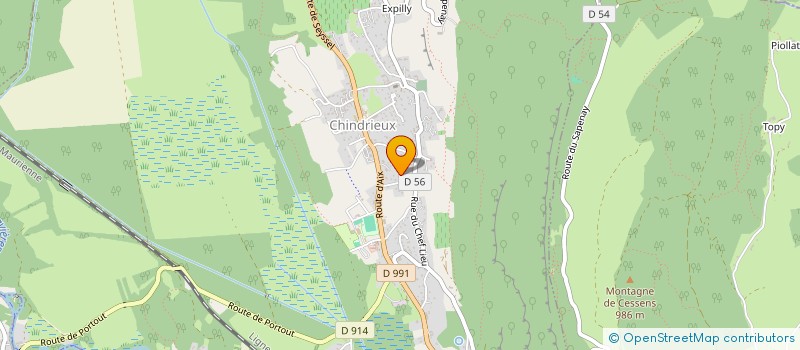 localisation de l'entreprise YANCOR  CHINDRIEUX