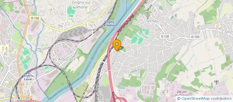 localisation de l'entreprise YANDC  TERNAY