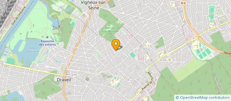 localisation de l'entreprise YANDYNOT à DRAVEIL