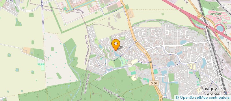 localisation de l'entreprise YANDZA MARIE  SAVIGNY-LE-TEMPLE