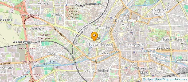 localisation de l'entreprise YANE  RENNES